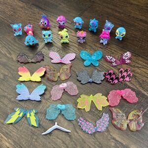 Hatchimals Colleggtibles Lot‎ Mixed Animals Pixies Wilder Wing Sparkle Wing